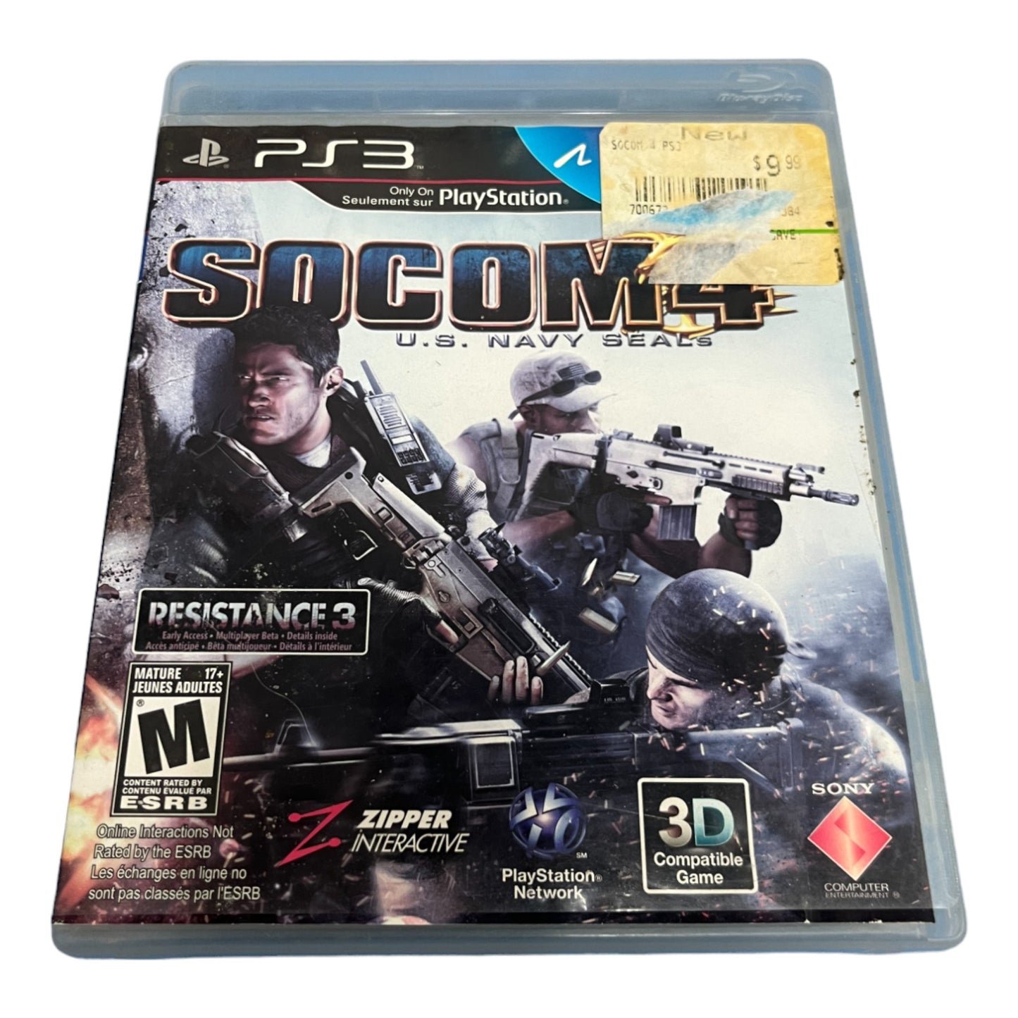 SOCOM 4: U.S. Navy SEALs (PS3)