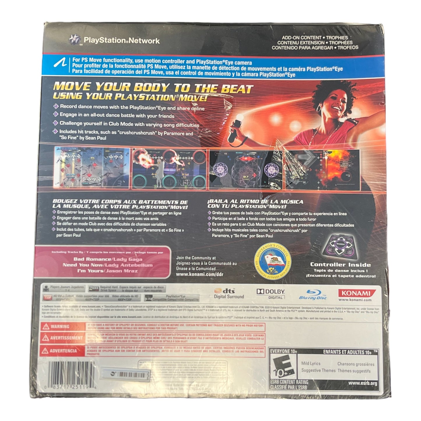 Dance Dance Revolution (PS3) - Box Set Sealed