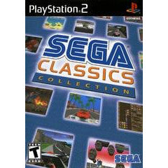 Sega Classics Collection for PlayStation 2 on a blue background