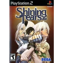 Game cover for 'Shining Tears' on PlayStation 2 with characters and logo.