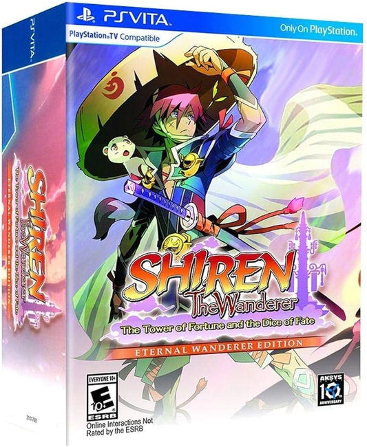Shiren The Wanderer The Tower of Fortune and the Dice of Fate (PS Vita)