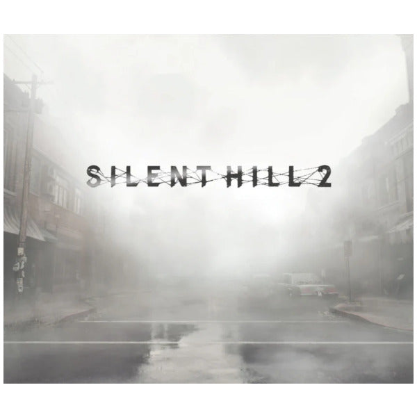 Cover of 'Silent Hill 2' with a foggy street scene and game title text.