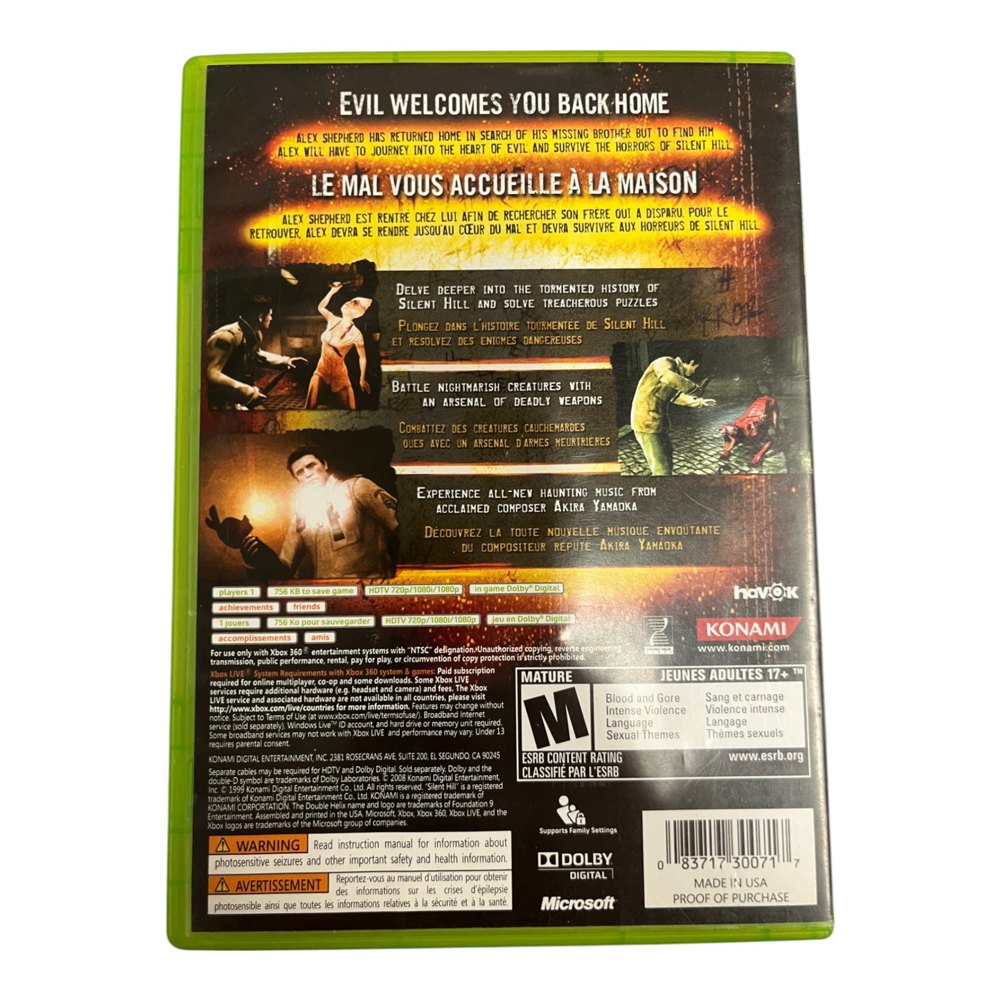 Silent Hill Homecoming (Xbox 360)