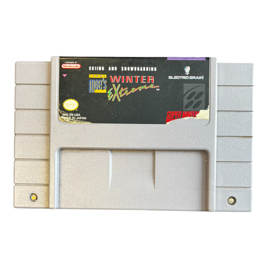 Skiing & Snowboarding: Tommy Moe's Winter Extreme (SNES)