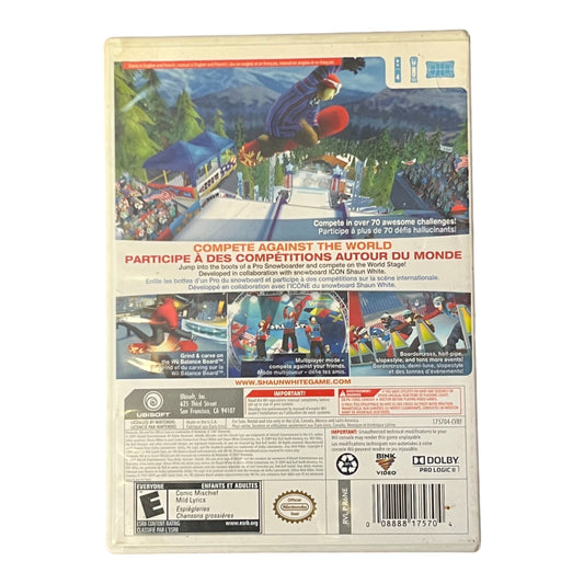 Shaun White Snowboarding: World Stage (Wii)