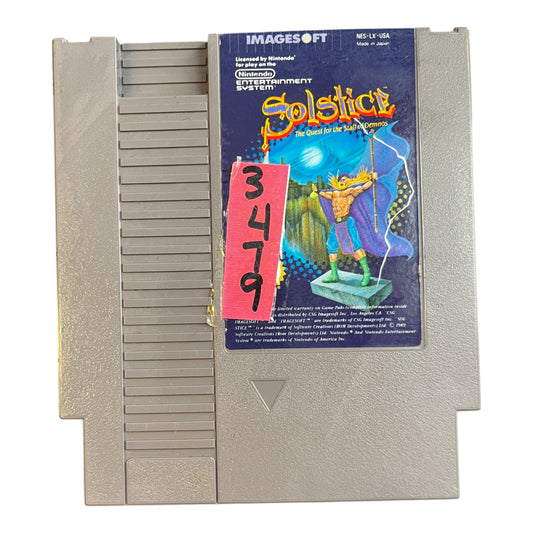 Solstice: The Quest For The Staff Of Demnos (NES)