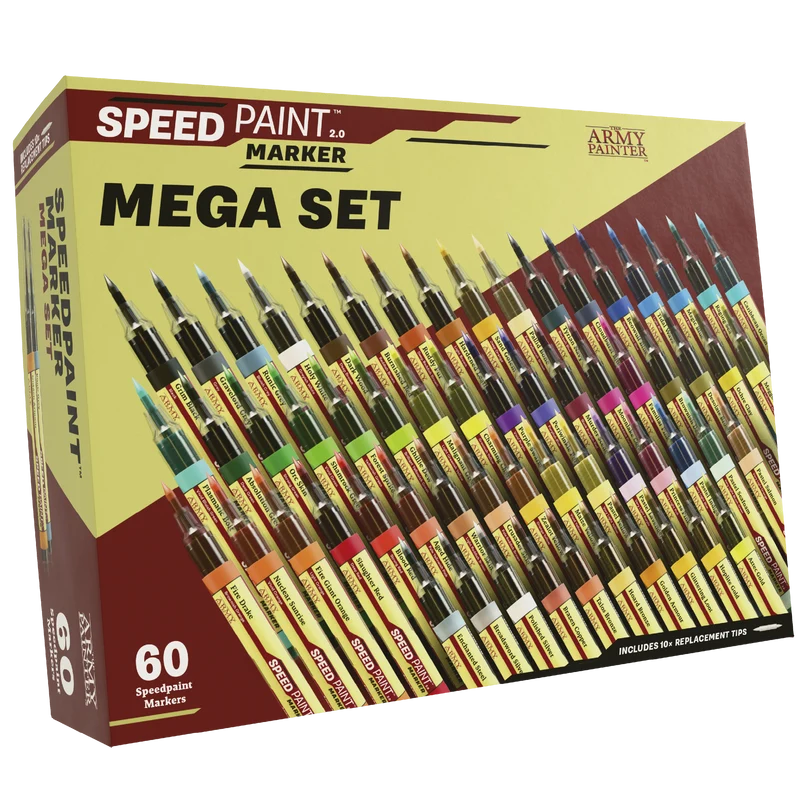 The Army Painter - Speedpaint Marker MEGA Set (60)