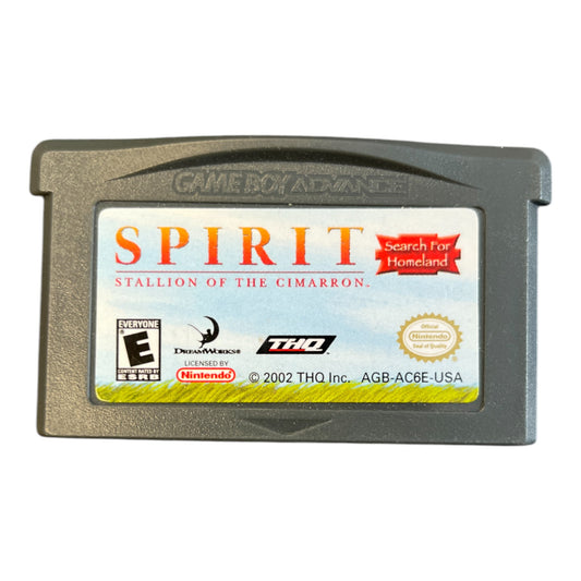 Spirit Stallion of the Cimarron Search for Homeland (GBA)