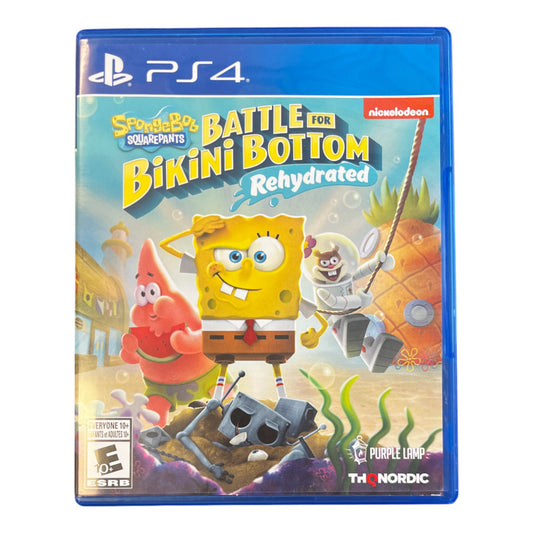 SpongeBob SquarePants Battle for Bikini Bottom Rehydrated (PS4)