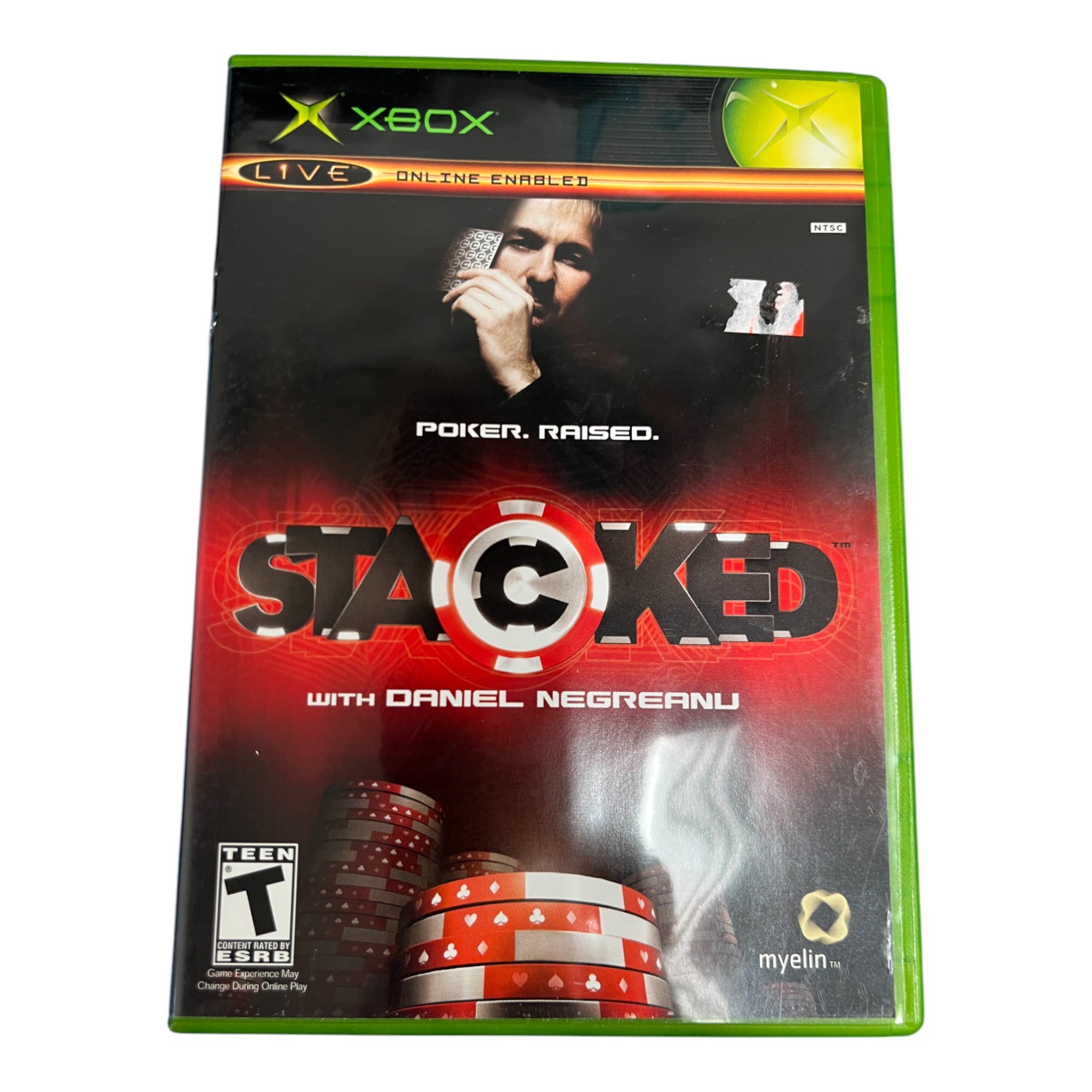 Stacker Xbox Stacked With Daniel Negreanu (Xbox) – Retro North Games