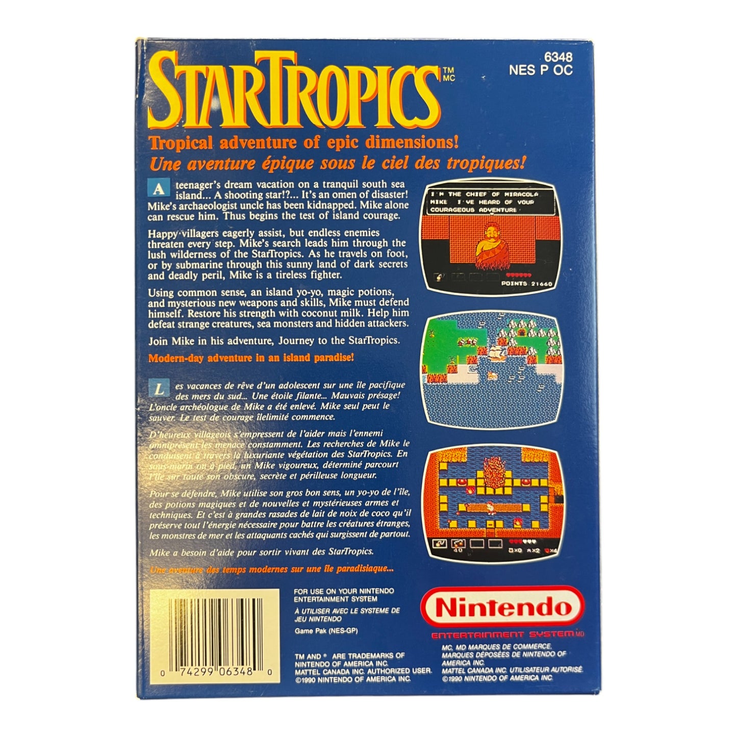 Star Tropics (NES)