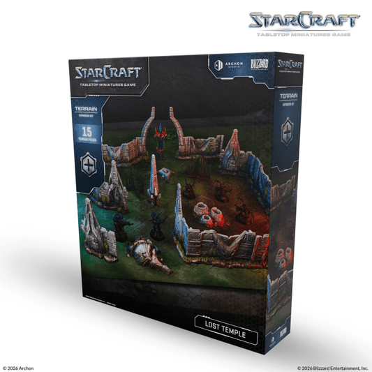 StarCraft: Tabletop Miniatures Game - Lost Temple Terrain Set