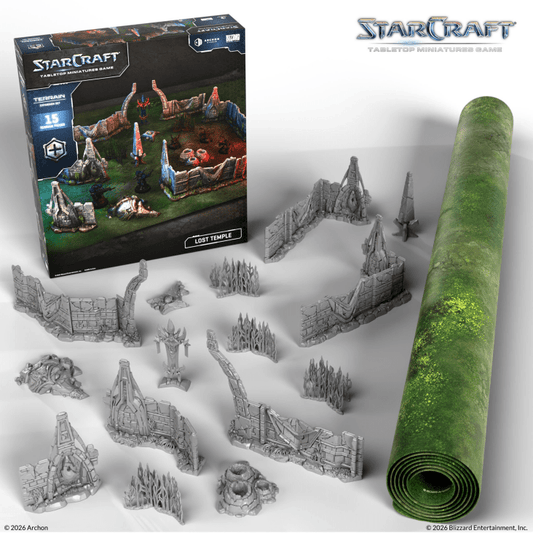 StarCraft: Tabletop Miniatures Game - Lost Temple Terrain Set