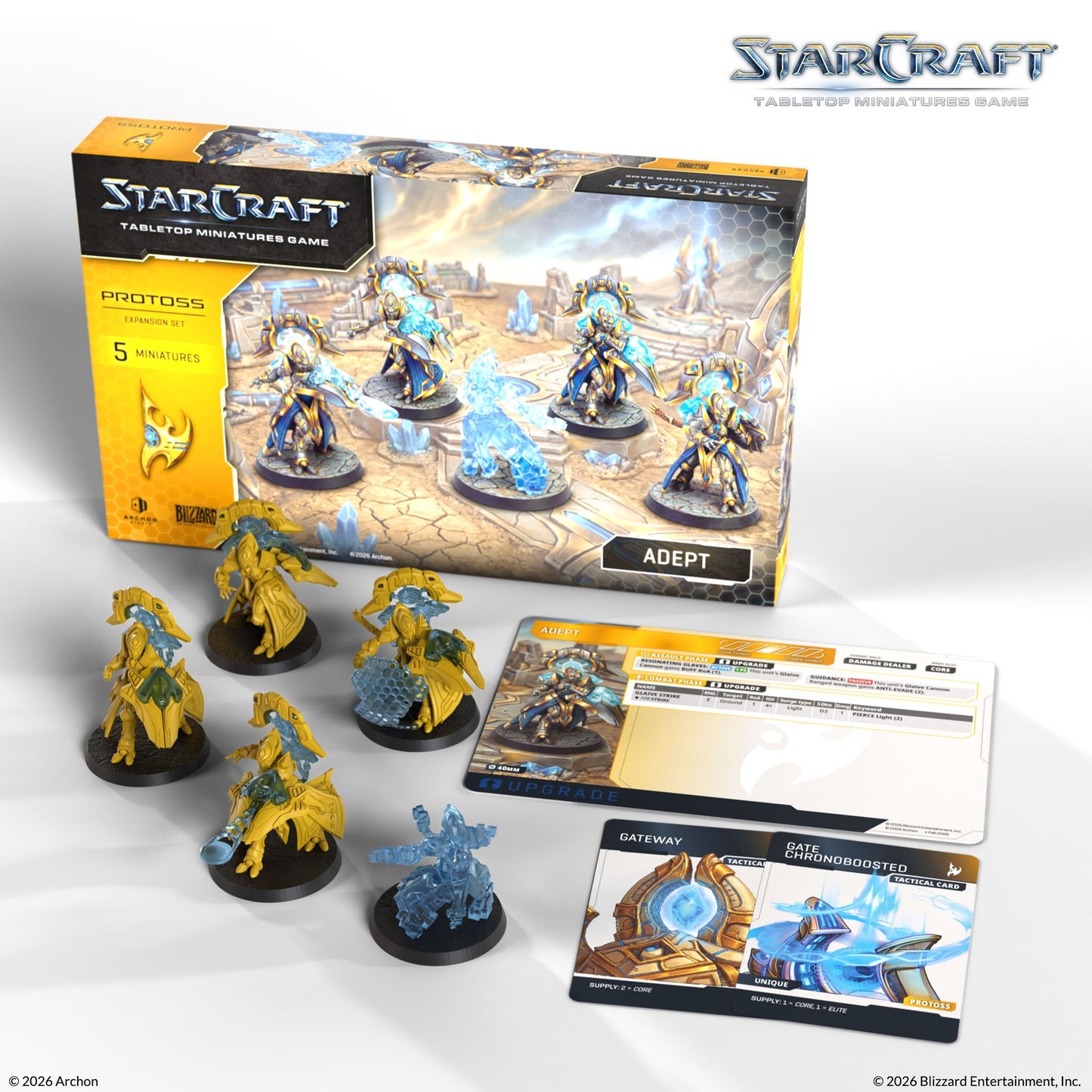 StarCraft: Tabletop Miniatures Game - Protoss Adept Expansion Set