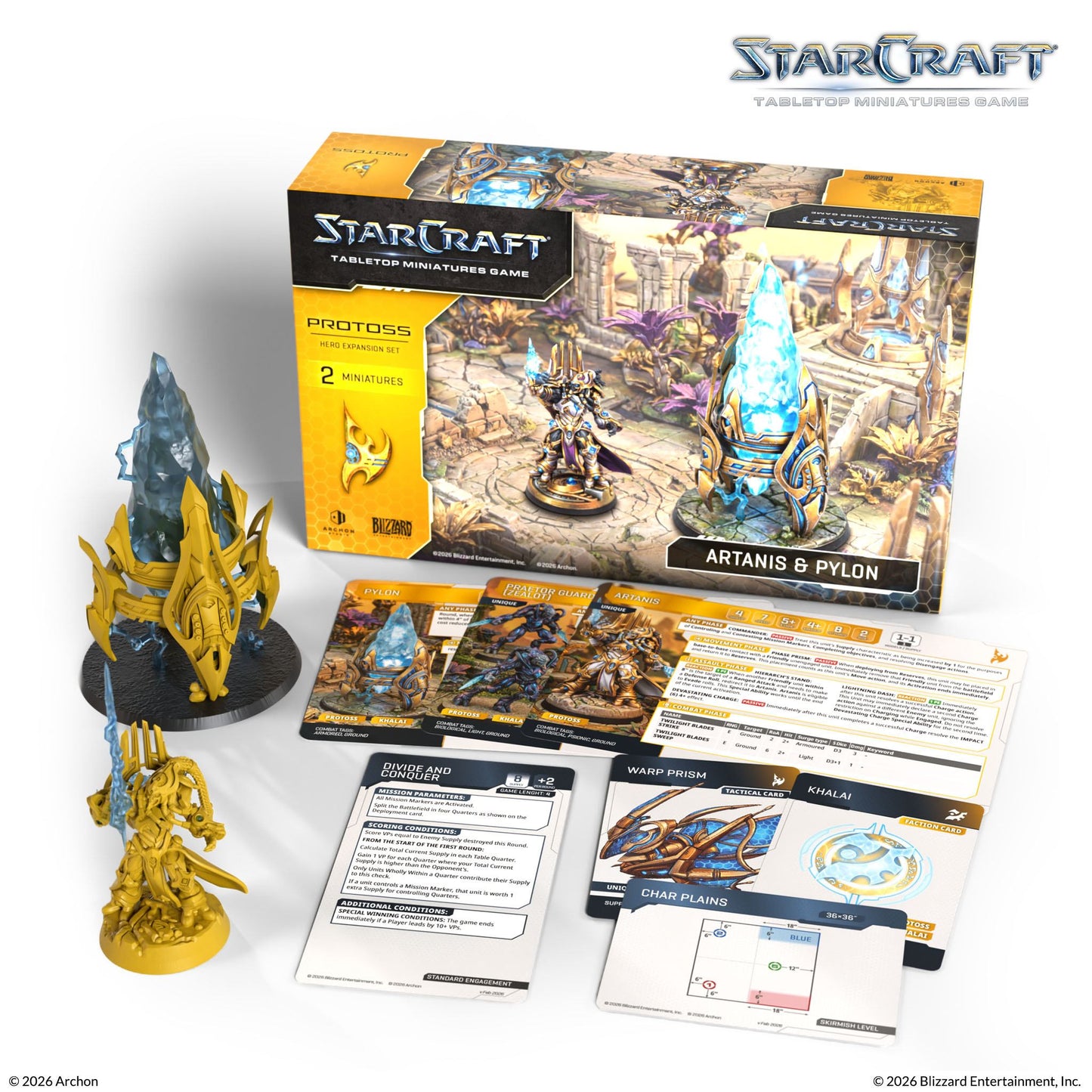 StarCraft: Tabletop Miniatures Game - Protoss Artanis & Pylon Expansion Set
