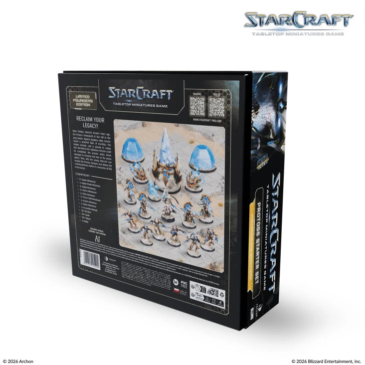 Starcraft Tabletop Miniatures Game - Protoss Starter Set Founders Edition