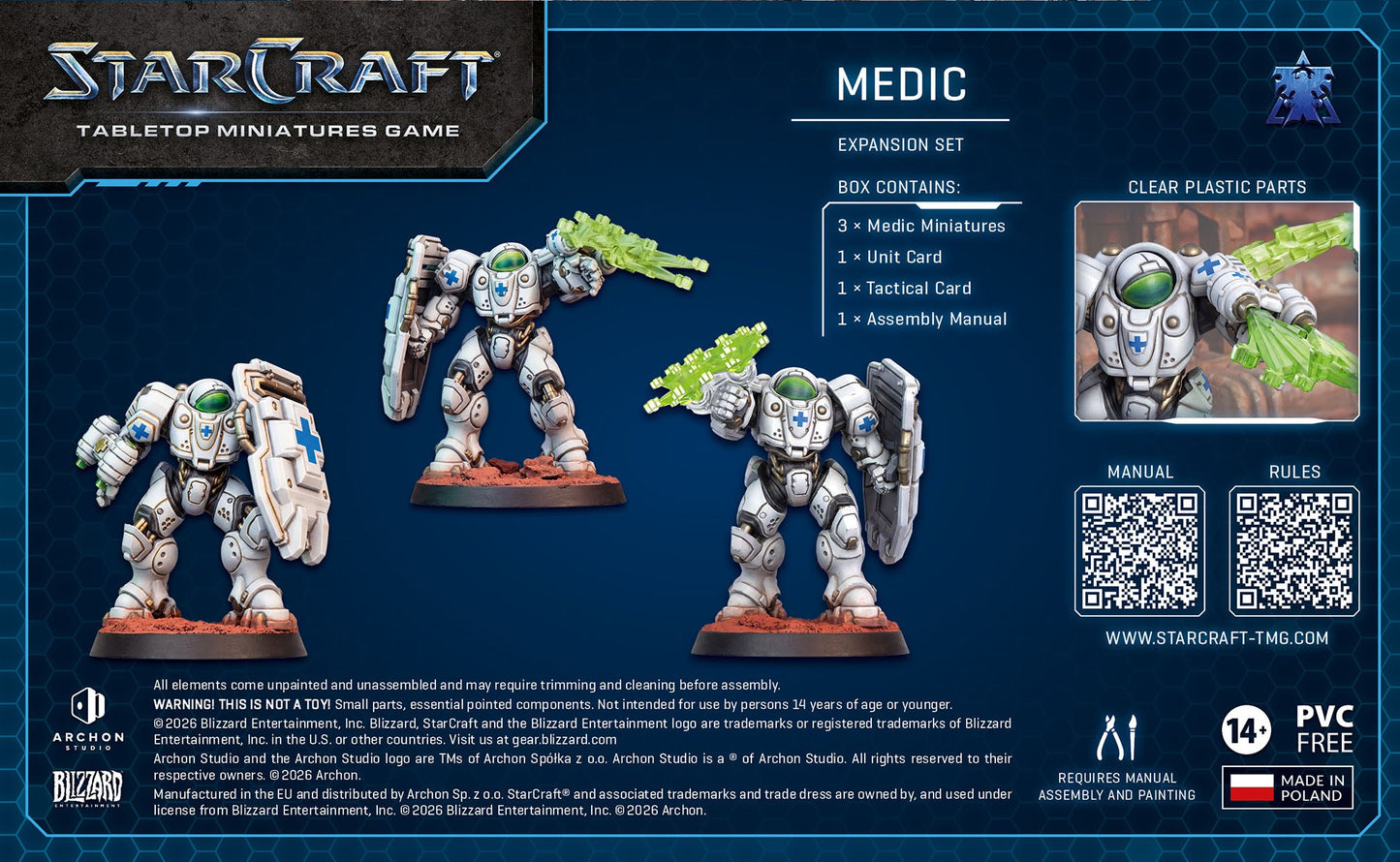 StarCraft: Tabletop Miniatures Game - Terran: Medic Expansion Set