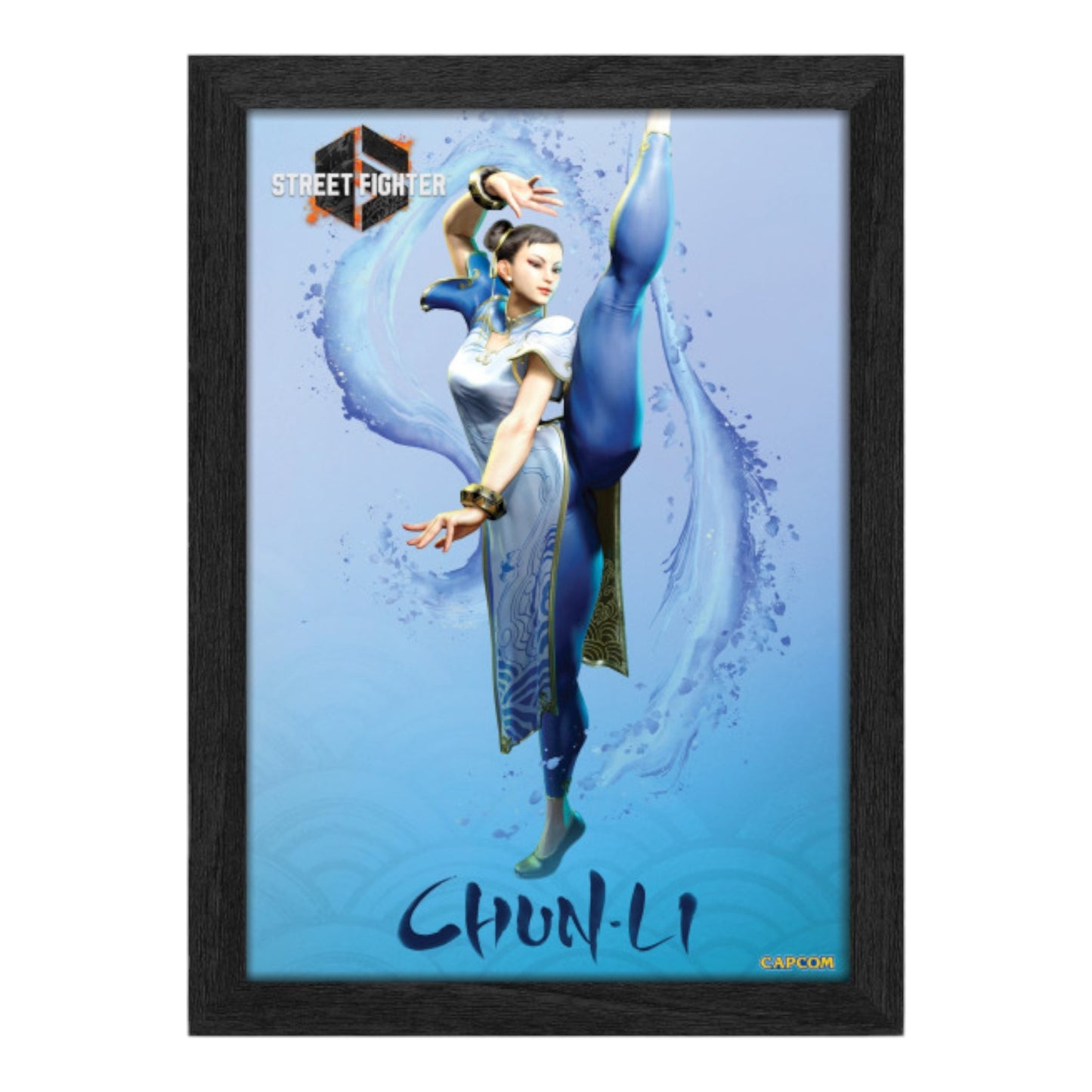 Street Fighter 6: Chun-Li 10″ X 12″ Lenticular 3D Art