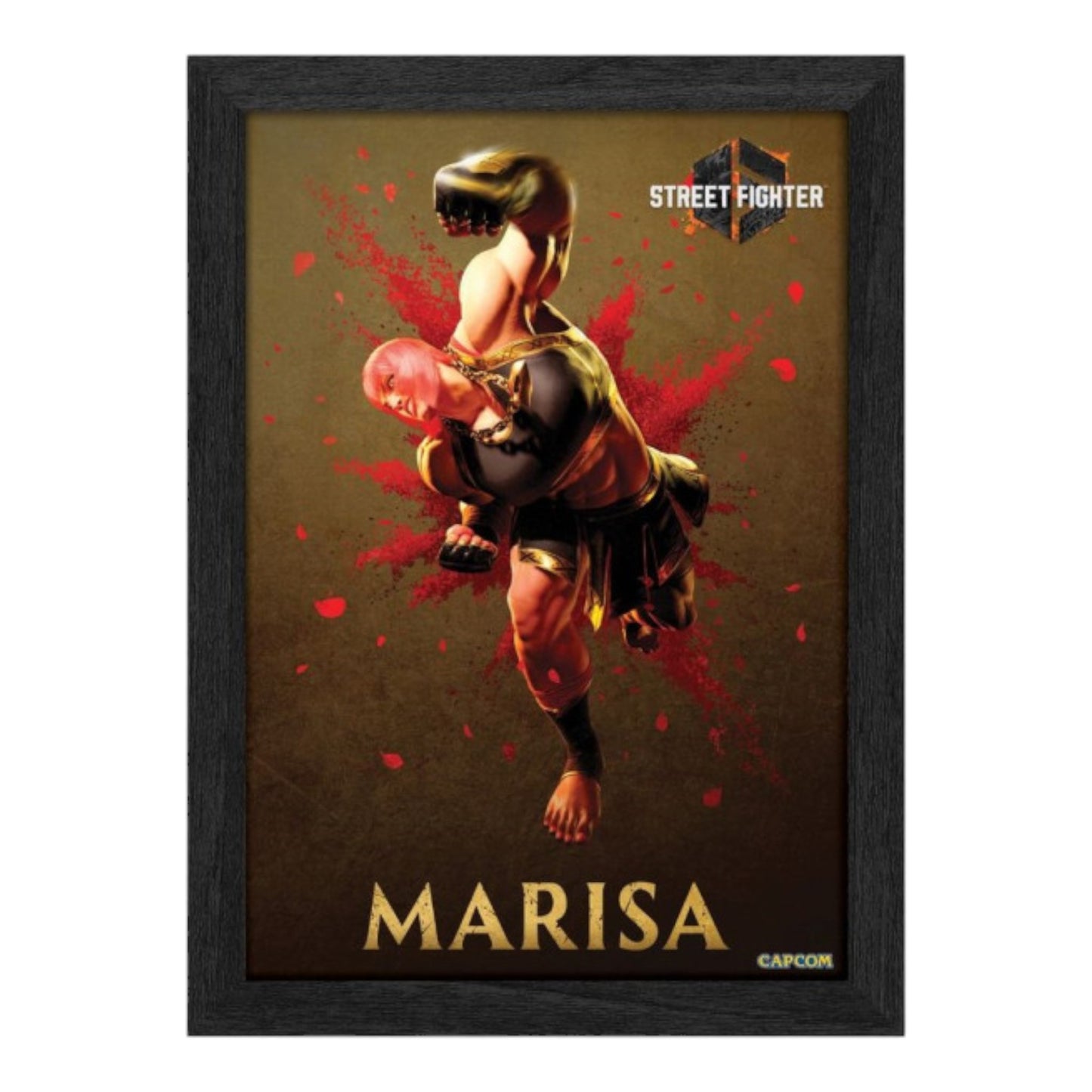 Street Fighter 6: Marisa 10″ X 12″ Lenticular 3D Art