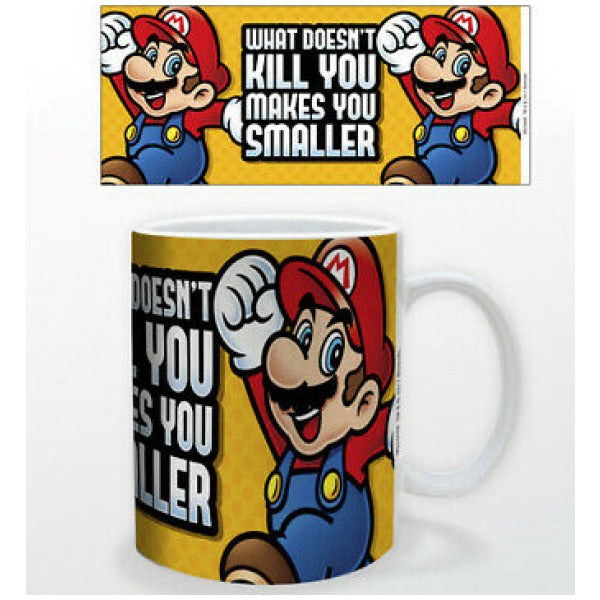 Super Mario Bros Makes You Smaller 11Oz. Ceramic Mug