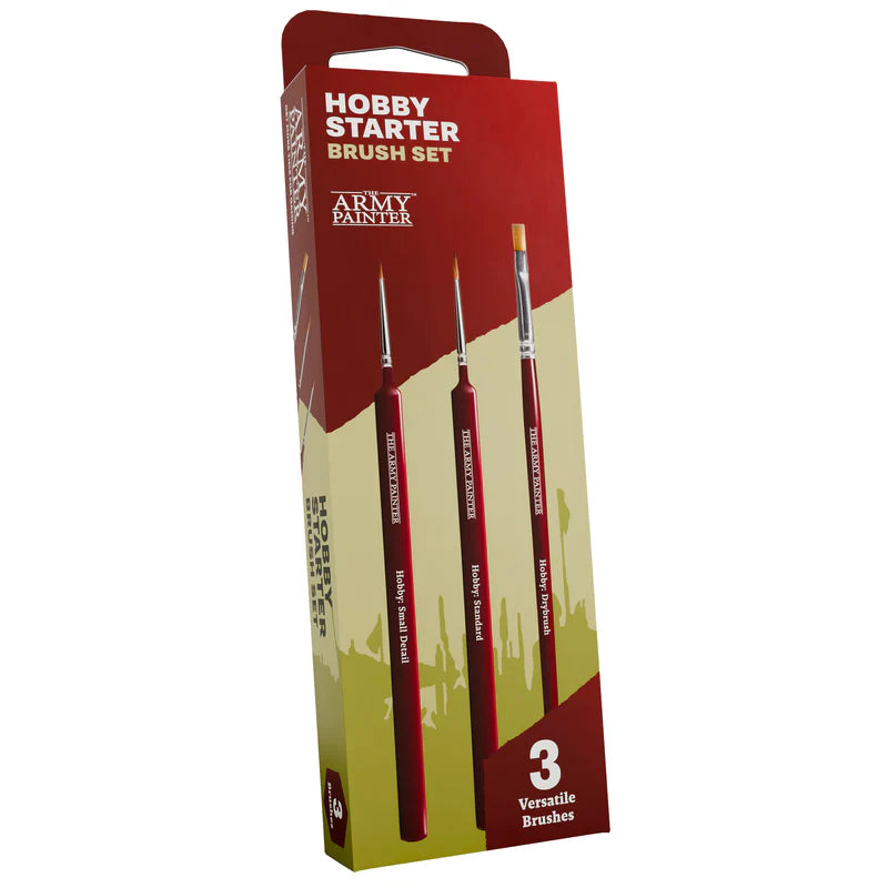 The Army Painter - Hobby Starter Brush Set (Updated 2026 brushes)