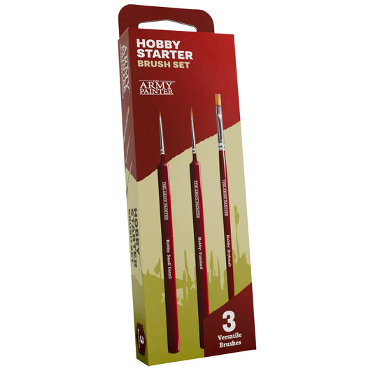 The Army Painter - Hobby Starter Brush Set (Updated 2026 brushes)