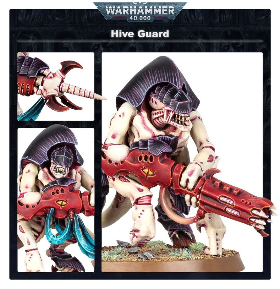 Warhammer 40,000 - Tyranids: Hive Guard/Tyrant Guard (GW Online Model)