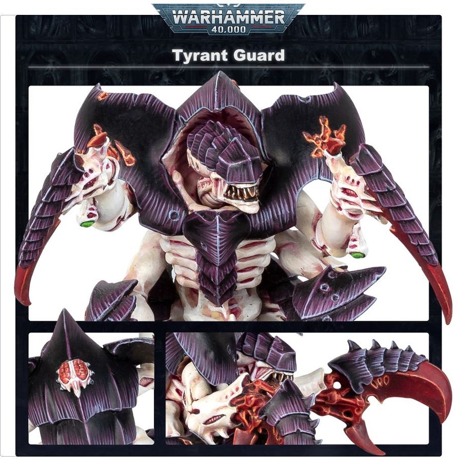 Warhammer 40,000 - Tyranids: Hive Guard/Tyrant Guard (GW Online Model)