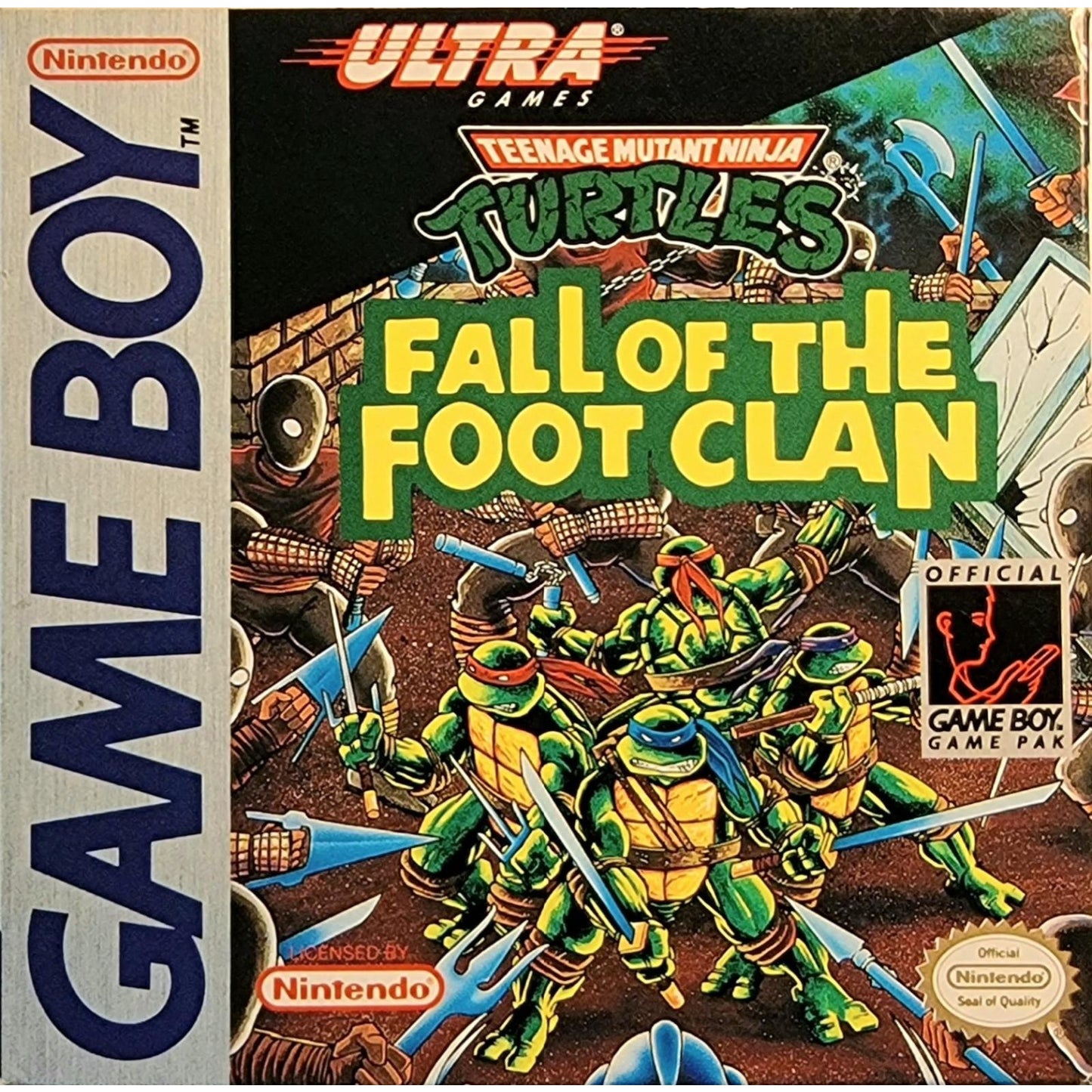Teenage Mutant Ninja Turtles Fall of the Foot Clan (GB)