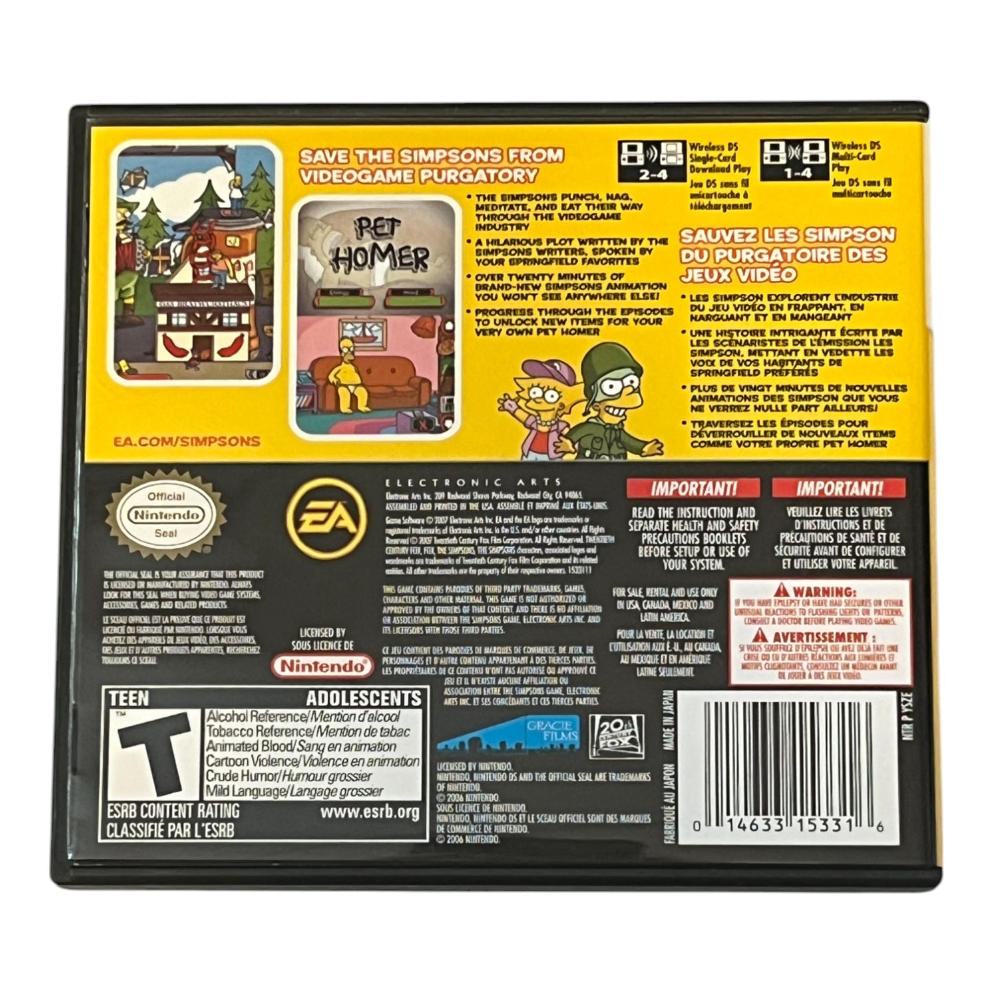 The Simpsons Game (DS)