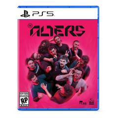 PlayStation 5 game case for 'Alters' with a pink background and character images.