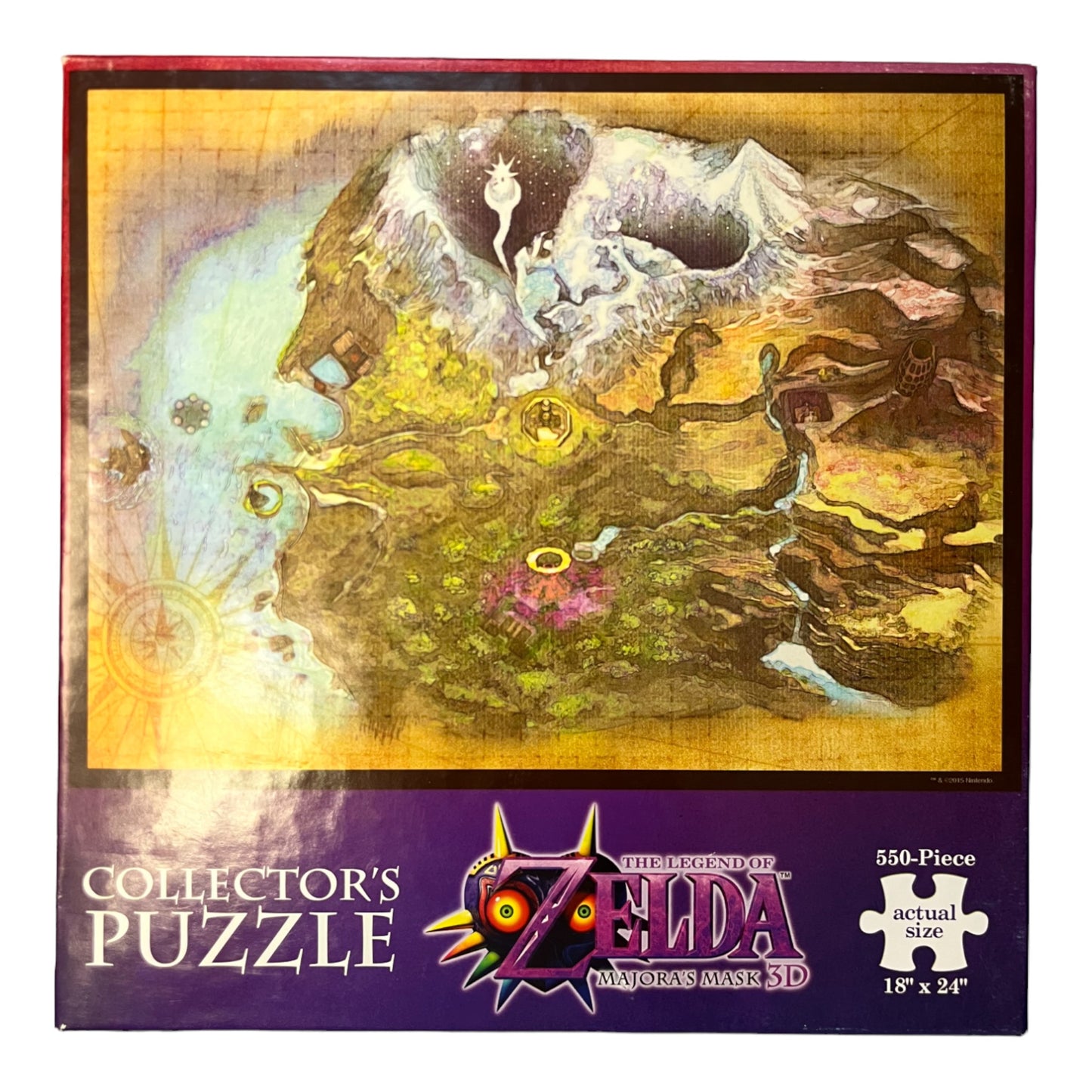 The Legend Of Zelda: Majora's Mask 3D: 550 Piece Puzzle - Open Box