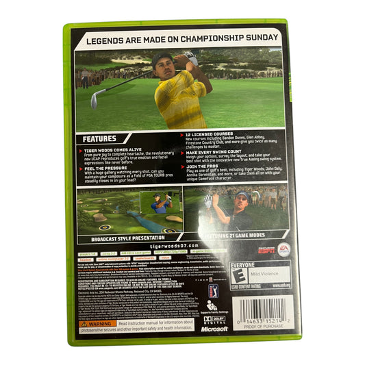 Tiger Woods 2007 (Xbox 360)