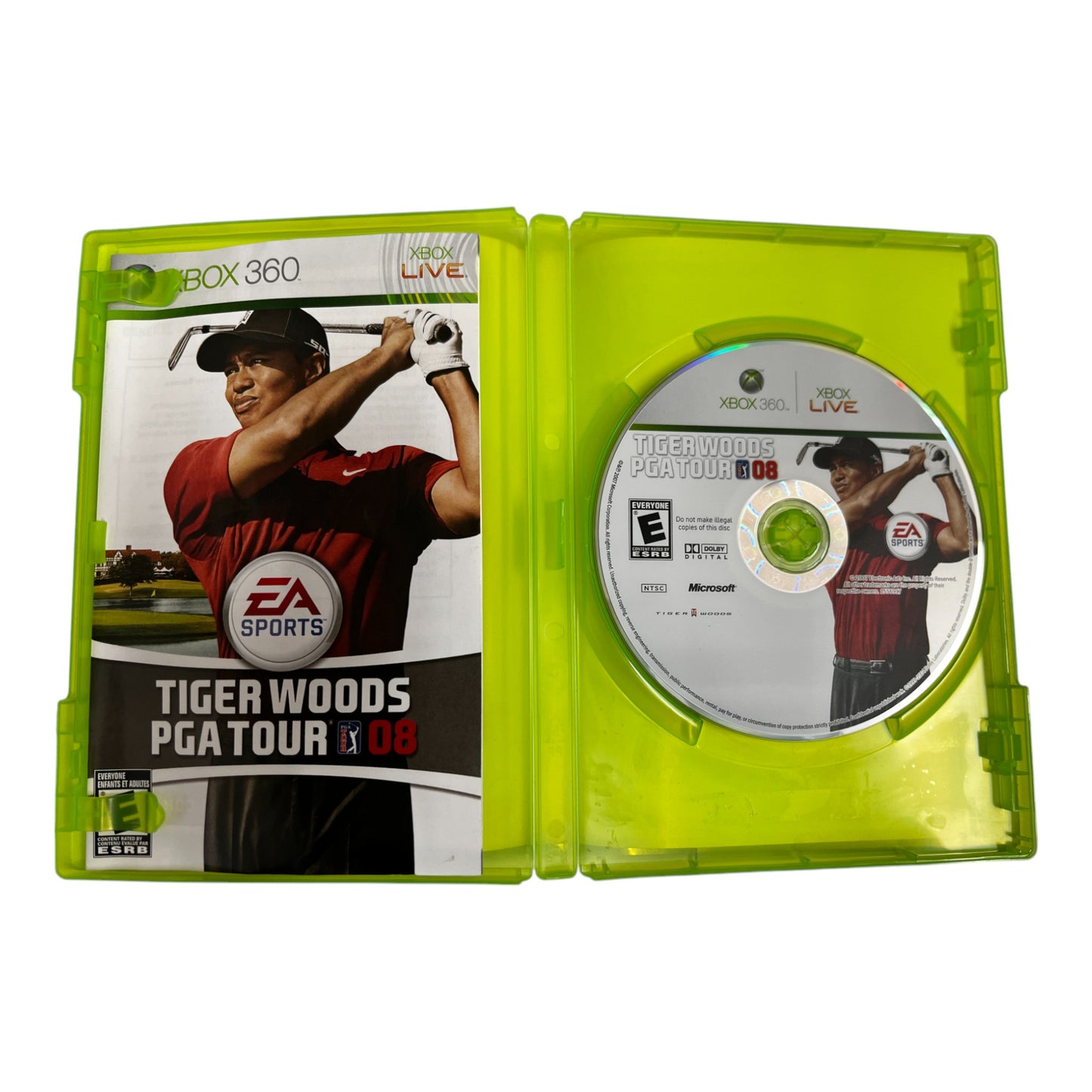Tiger Woods PGA Tour 08 (Xbox 360)