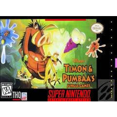 Timon and Pumbaa Jungle Games (SNES)