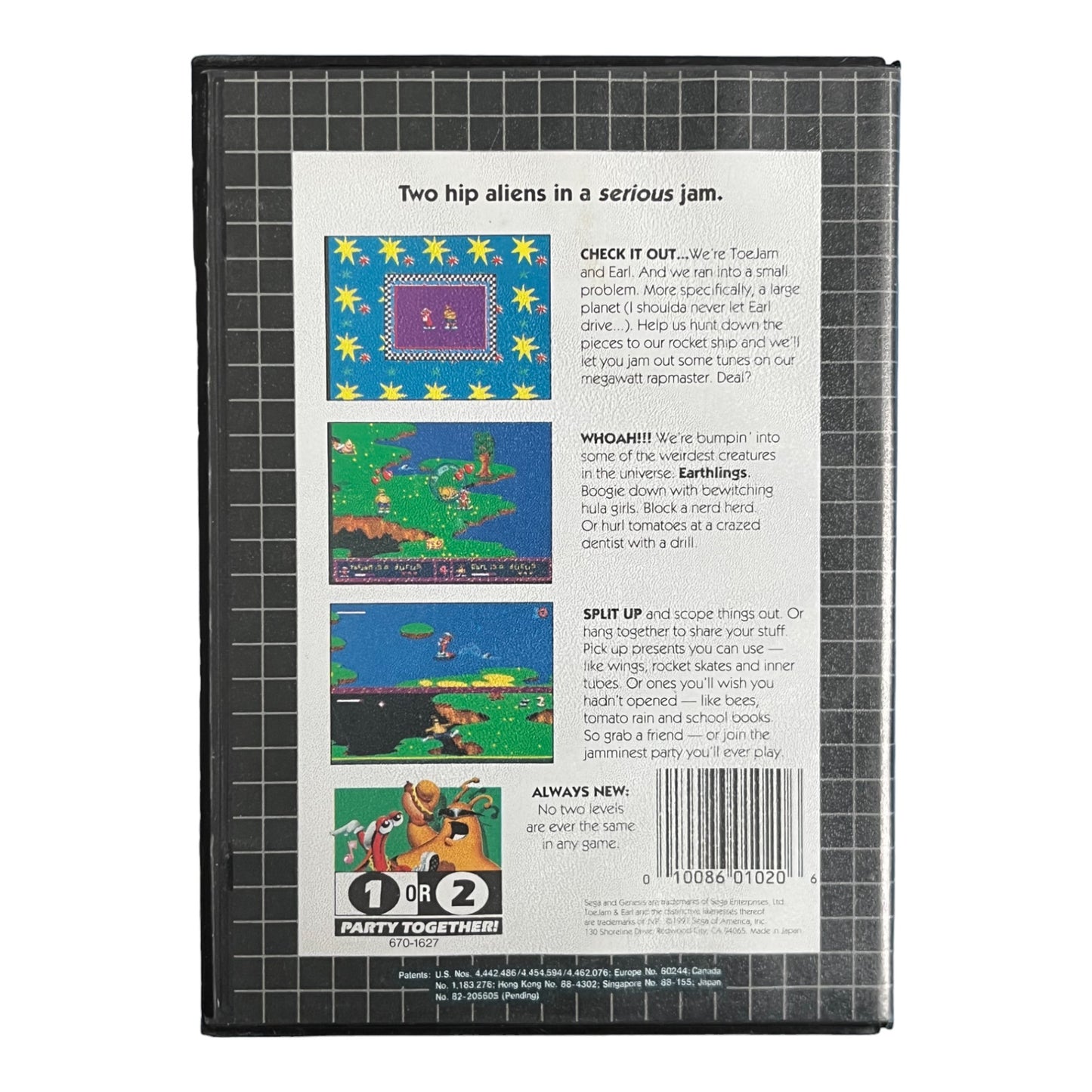 ToeJam And Earl (SegaGenesis)