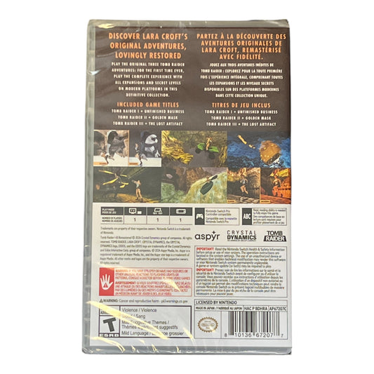 Tomb Raider I-III Remastered (Switch)