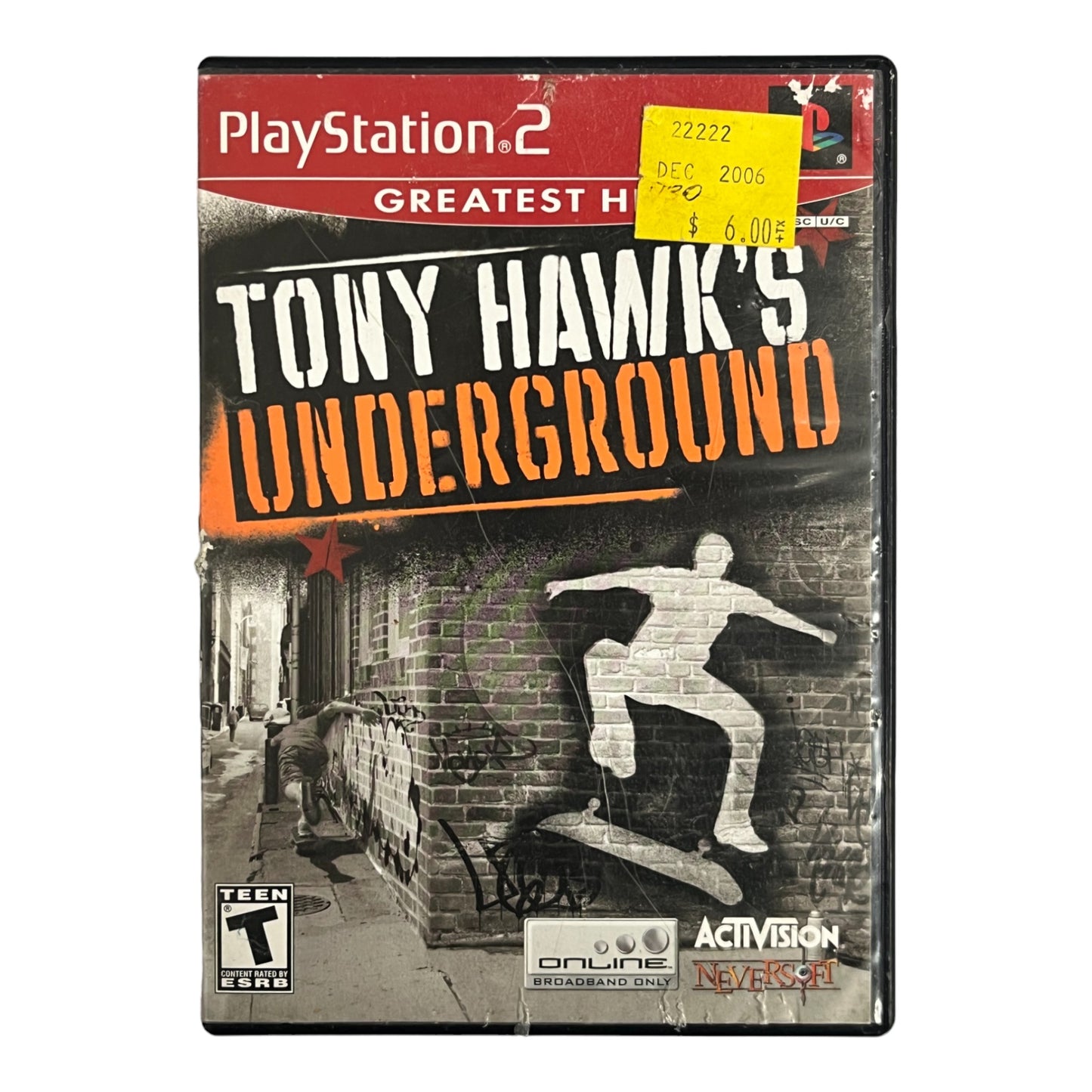 Tony Hawk Underground (PS2)