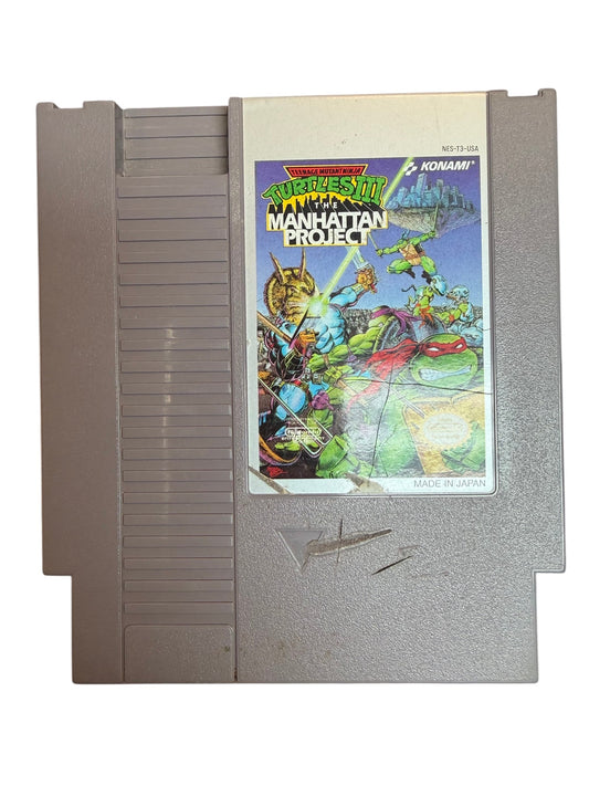 Teenage Mutant Ninja Turtles III: The Manhattan Project (NES)
