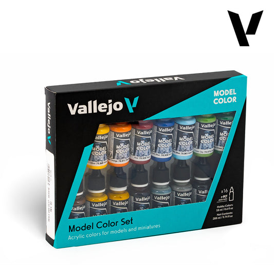 Vallejo: 16 Color Set Naval (Steam Era)