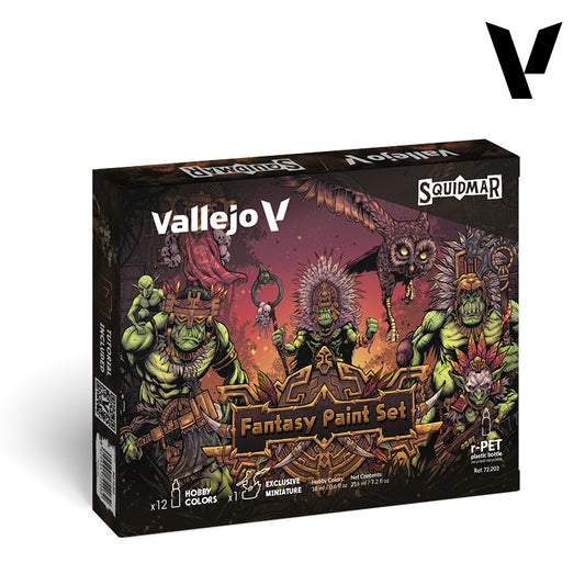 Vallejo: Fantasy Paint Set by Squidmar Miniatures