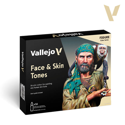 Vallejo: Model Color Face & Skin Tones Set