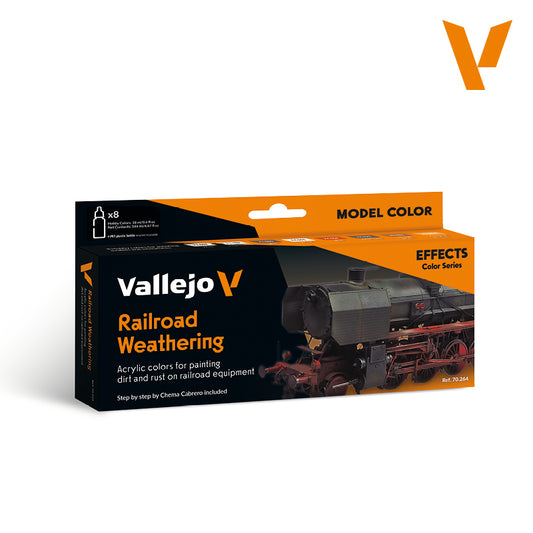 Vallejo: Model Color Railroad Weathering Set