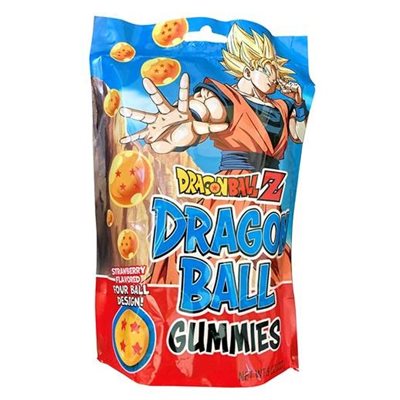 DRAGONBALL Z 8OZ STRAWBERRY GUMMIES CANDY