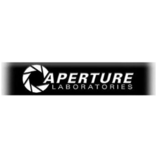 Portal 2 Aperture Labs Black Rubber Wrist Band