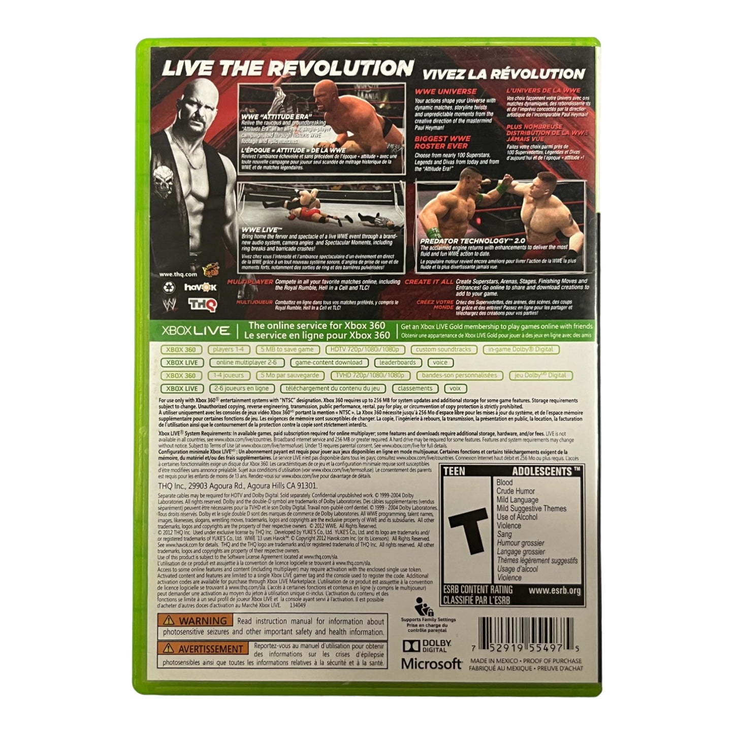 WWE '13 (Xbox 360)