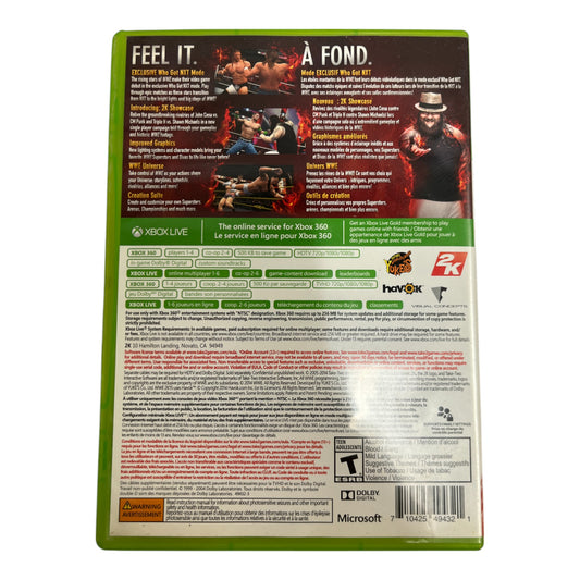 WWE 2K15 (Xbox 360)
