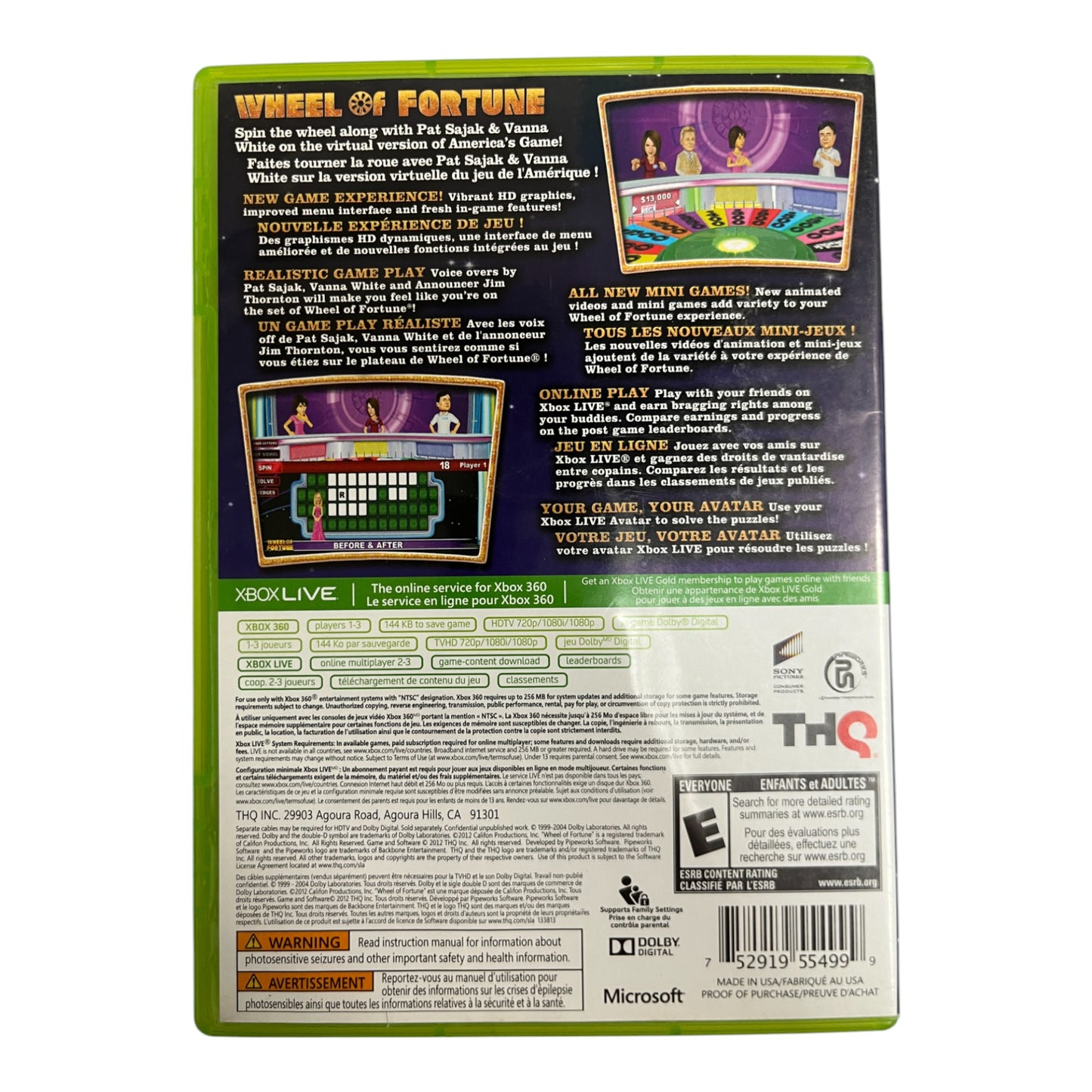 Wheel Of Fortune (Xbox 360)