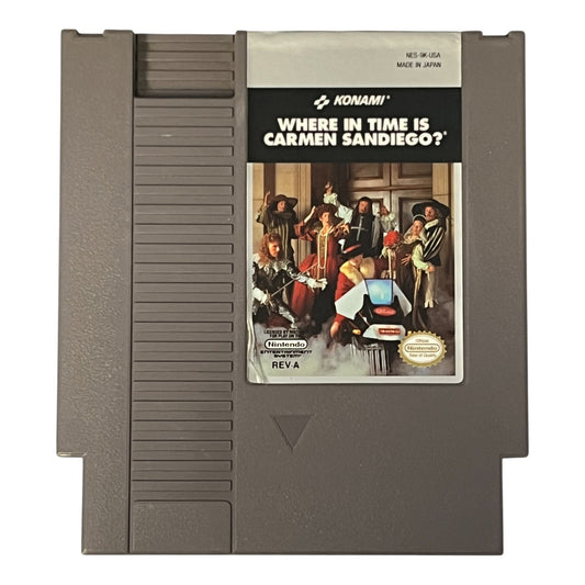 Where in Time is Carmen Sandiego (NES)