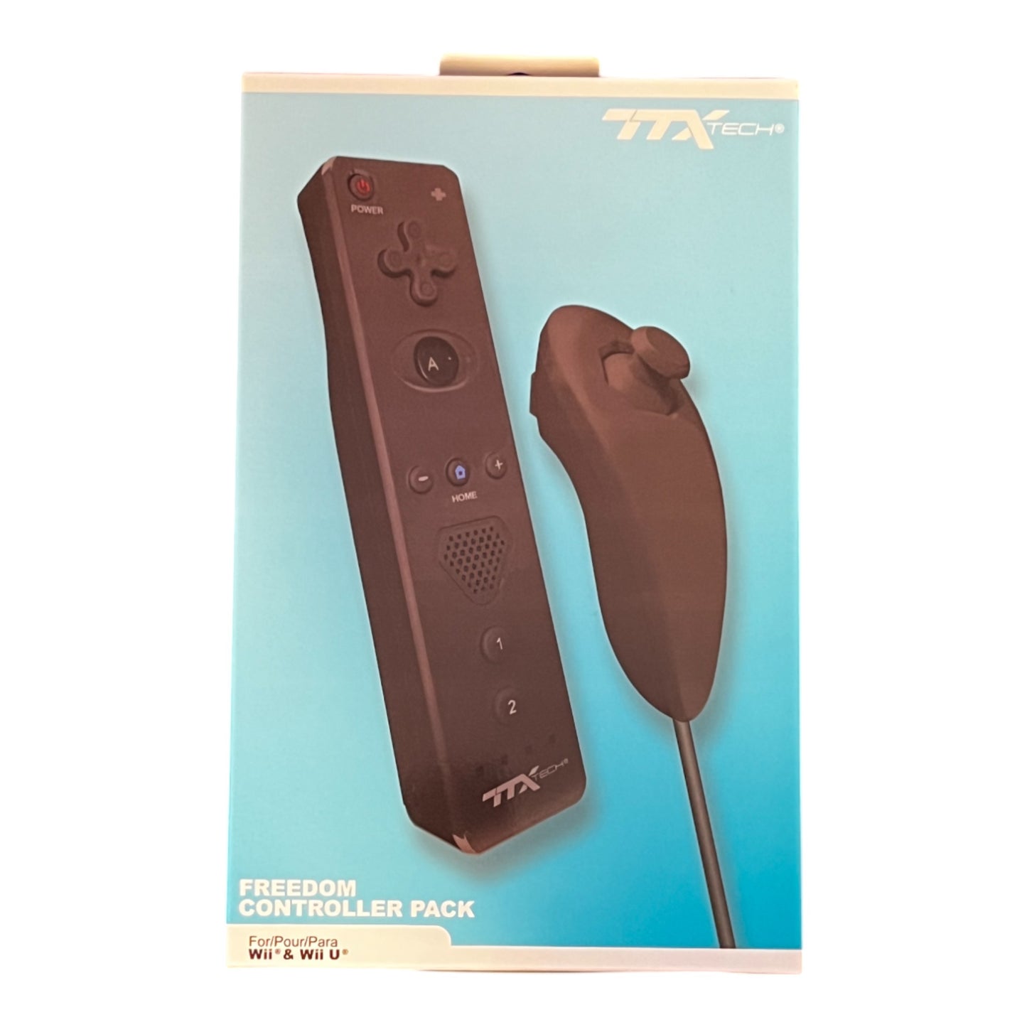 Wii/Wii-U Wireless Freedom Wiimote Action Plus & Nunchuck Bundle